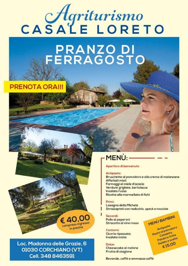 Agriturismo Casale Loreto Corchiano Dış mekan fotoğraf